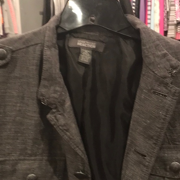 Kenneth Cole Casual Jacket. 44. Like new. Grey - Picture 2 of 3
